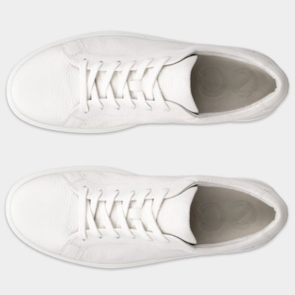 ECCO soft 60 Women's White Leather Sneaker - Size 38 (EUC)